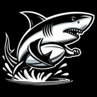 Sharks 1 - Rugby Golfer Design