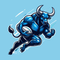 Blue Bulls 3 - Rugby Golfers Design
